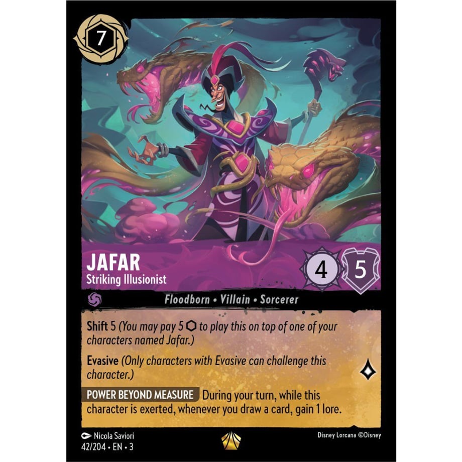 LORCANA Jafar (Legendary) - 42/204-EN-3