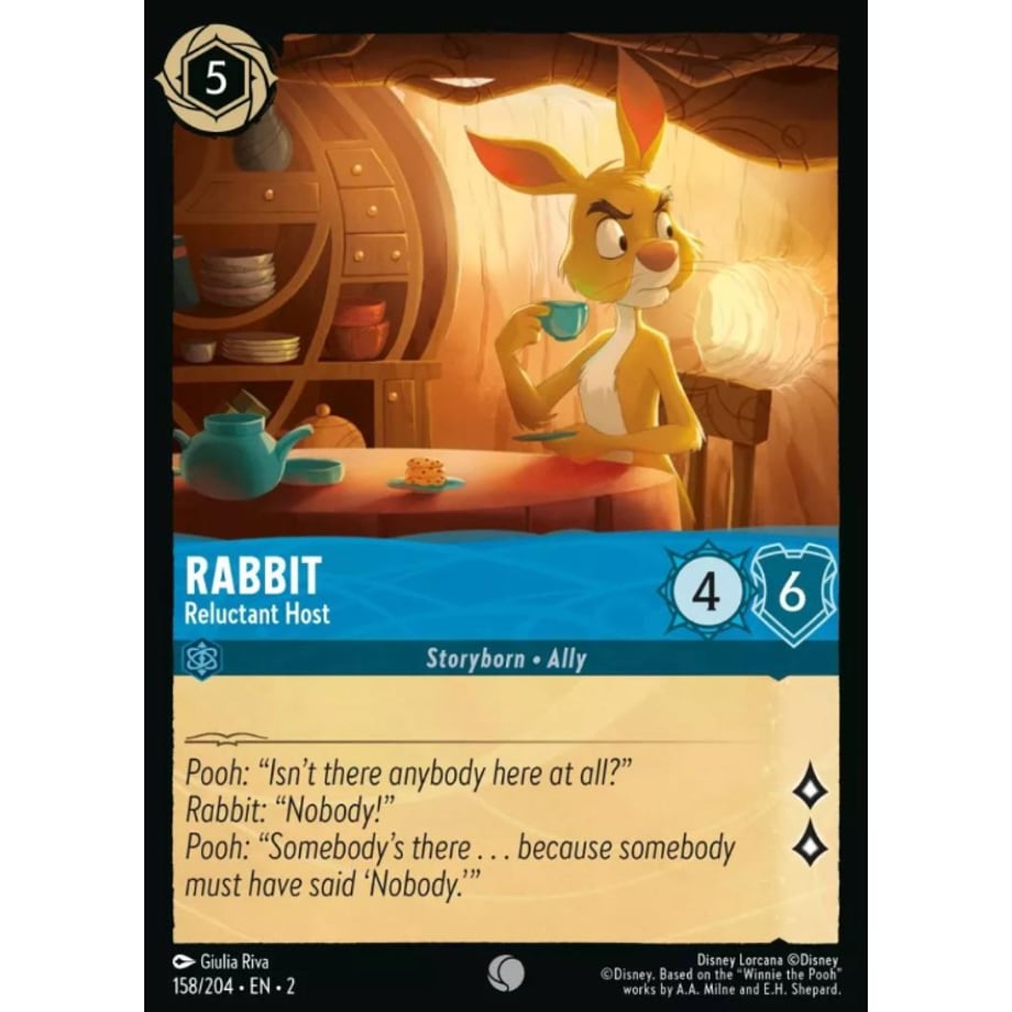 LORCANA Rabbit (Reluctant Host) - 158/204-EN-2