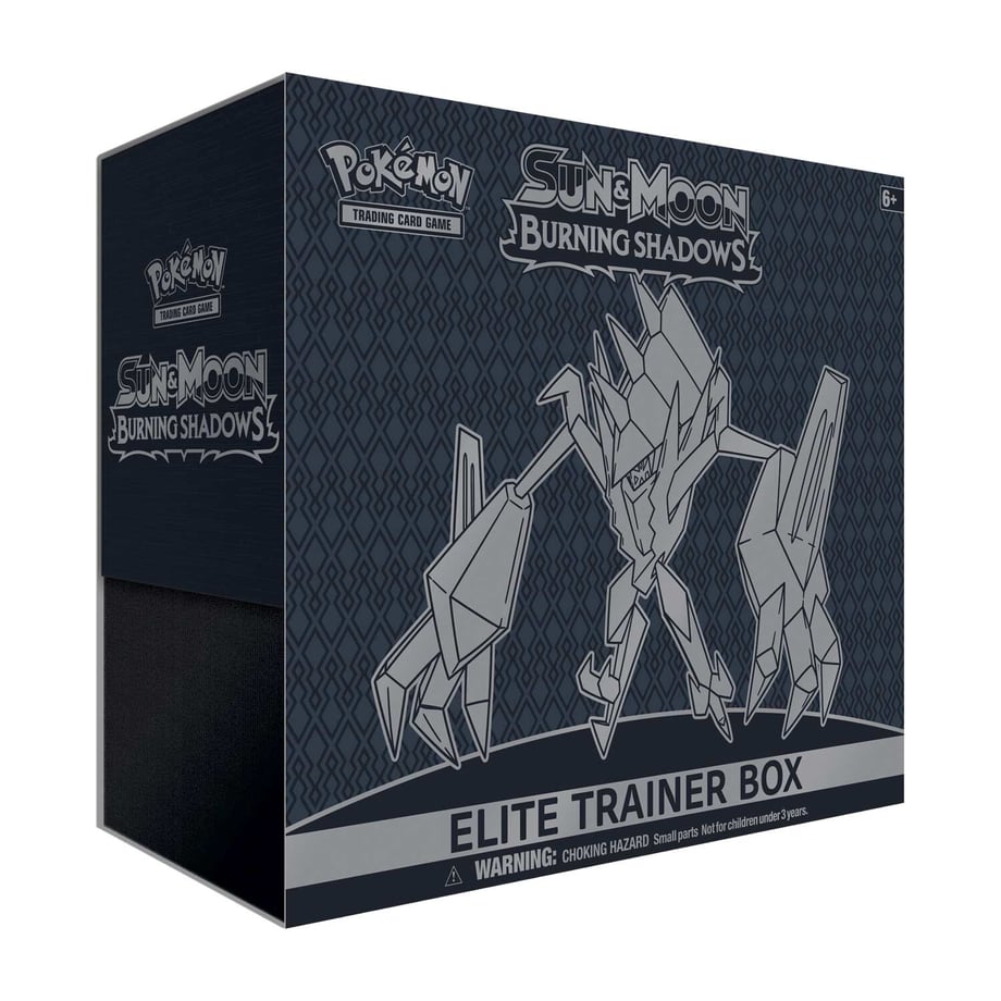 ポケモンカード Burning Shadows Elite Trainer Box