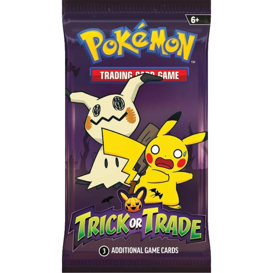 Pokemon Card Trick or Trade 2023 (Mimikyu &amp; Pikachu) [5 Pack Set]