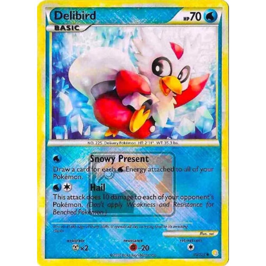 デリバード / Delibird - League & Championship Cards (39/123)