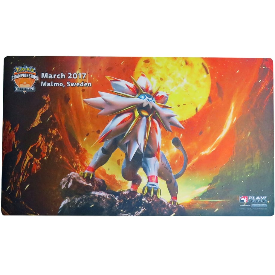 Pokemon Card 2017 Regional Championships Solgaleo Playmat