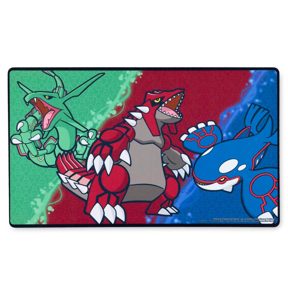 Pokemon Card Hoenn Region Legendary Pokemon Playmat