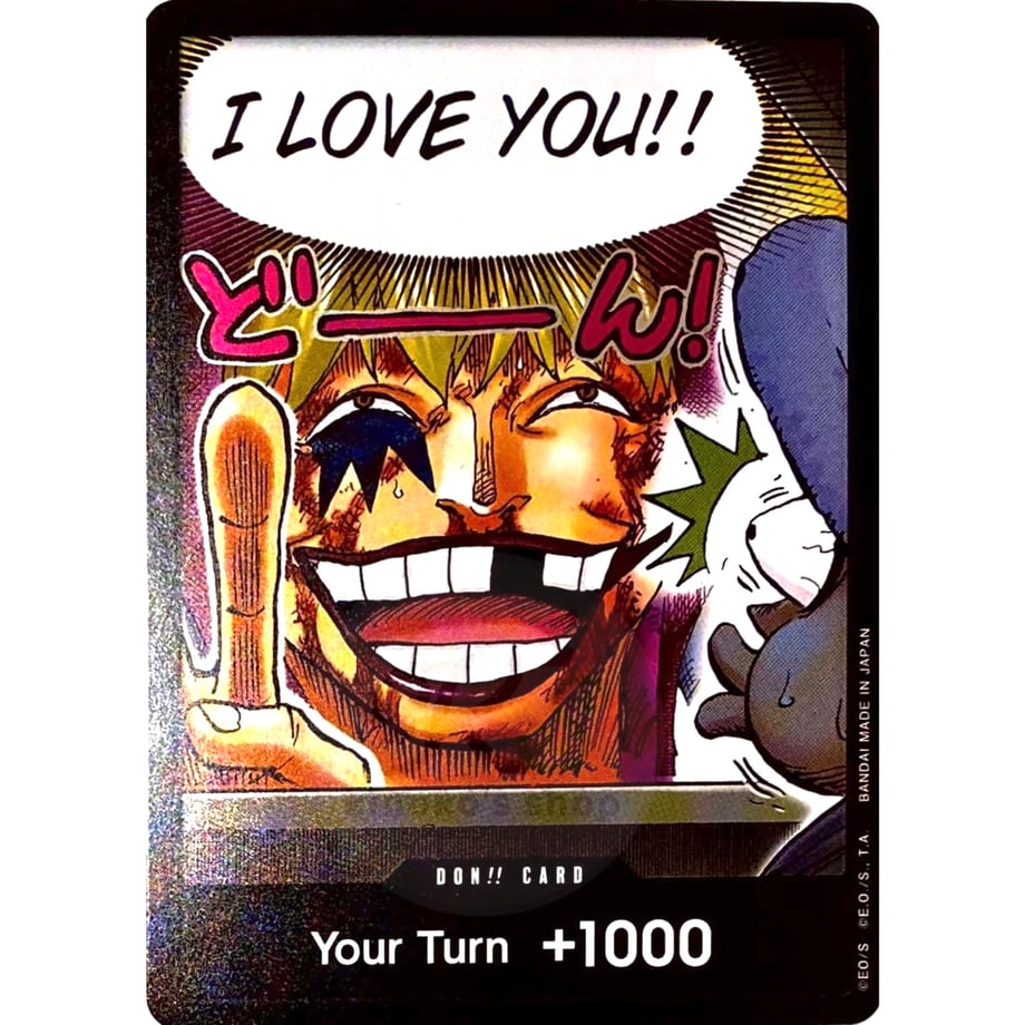 [English version] One Piece Card Overseas limited edition DON!! Card (Rosinante) / DON!! Card (DON OP04)