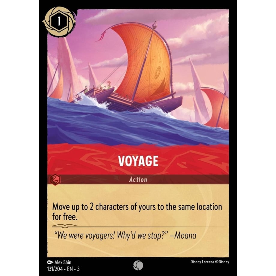 LORCANA Voyage [Common] / Voyage - 131/204-EN-3