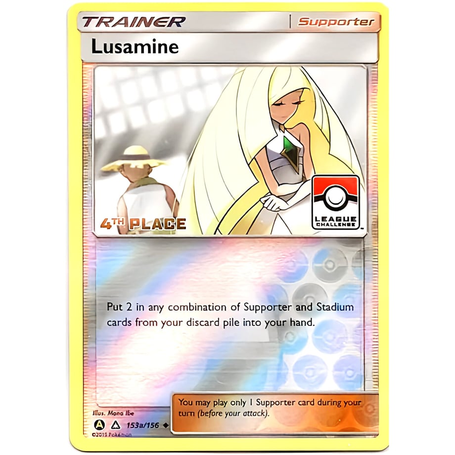 Lusamine [P] / Lusamine - League &amp; Championship Cards (153a/158)