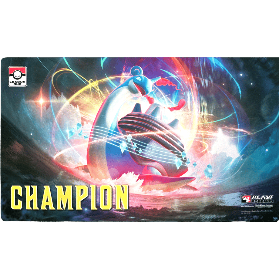 Pokemon Card 2020 League Cups Lapras VMAX Playmat