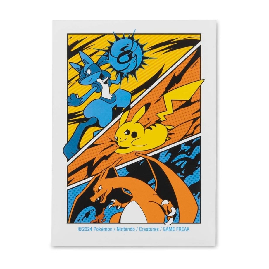 [Rose] Overseas Pokemon Center Exclusive Battle Start Sleeve (2024)