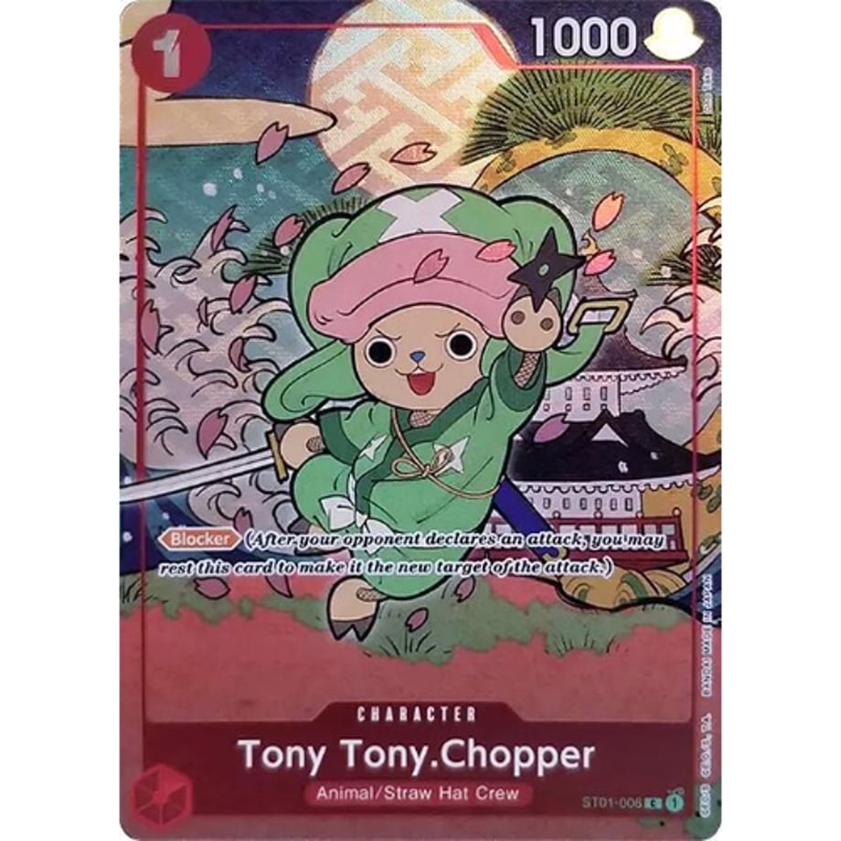 [English Version] One Piece Card Tony Tony Chopper English Version 1st Anniversary Set / Tony Tony.Chopper (English ST01-006) [1ST]