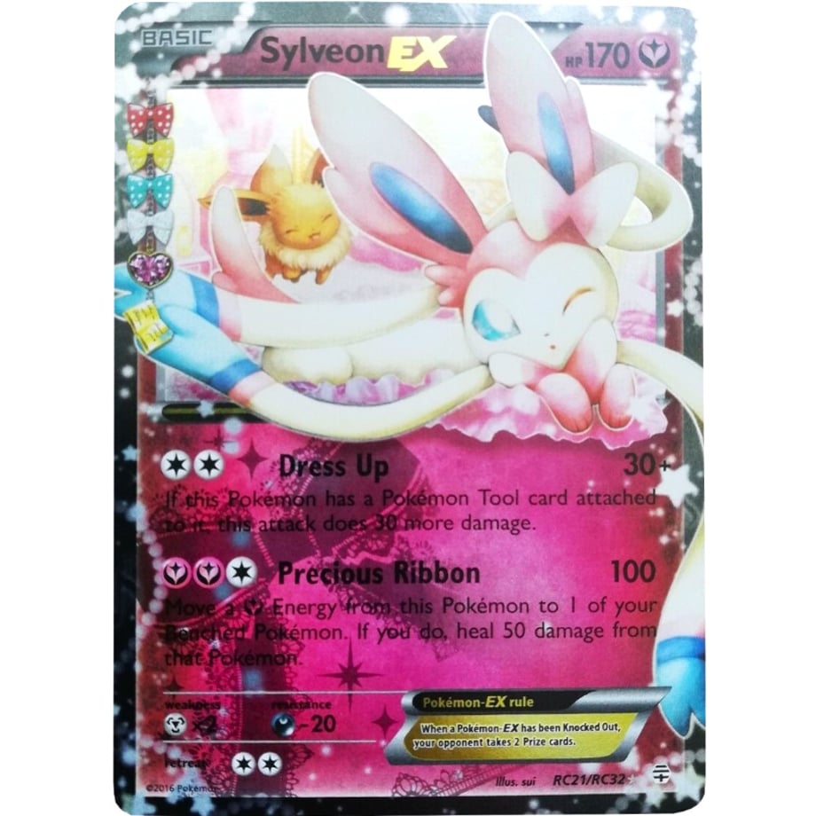 Nymphia EX【RR】 / Sylveon EX - Generations (RC21/RC32)