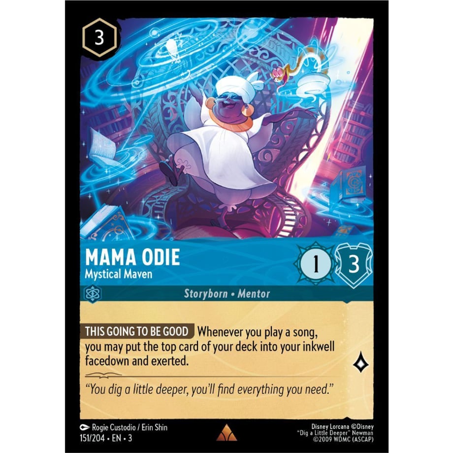 LORCANA Mama Odie (Mystical Maven) - 151/204-EN-3