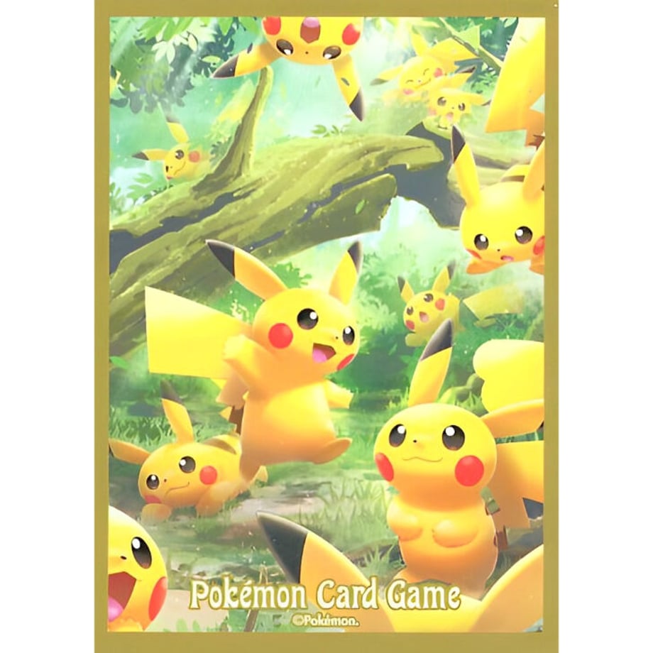 [Rose] Japanese version Poke Center exclusive Pikachu's Forest ver.2 [Resale version] Sleeve (2021)