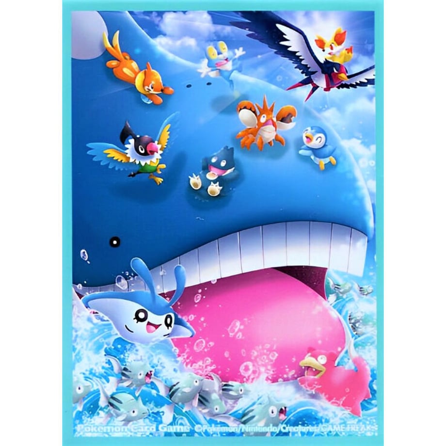 [Rose] Japanese version Gym Battle Participation Prize Wailord Sleeve (2015)