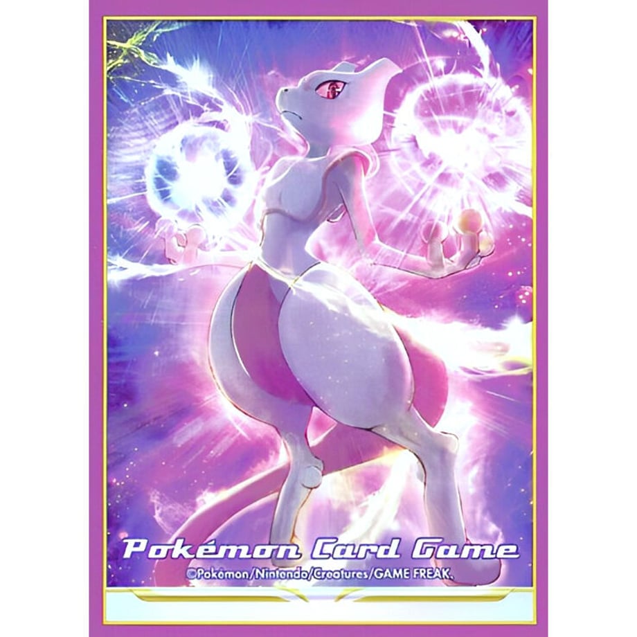 [Rose] Japanese Pokemon Center Exclusive Mewtwo VSTAR Sleeve (2022)