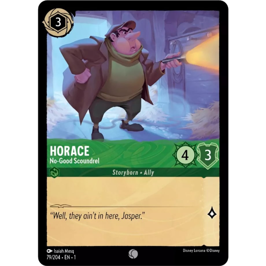 LORCANA Horace (No-Good Scoundrel) - 79/204-EN-1(Foil)