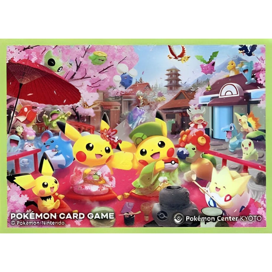 [Rose] Japanese version Pokemon Center exclusive Hannari Tea Party Sleeve (2019)