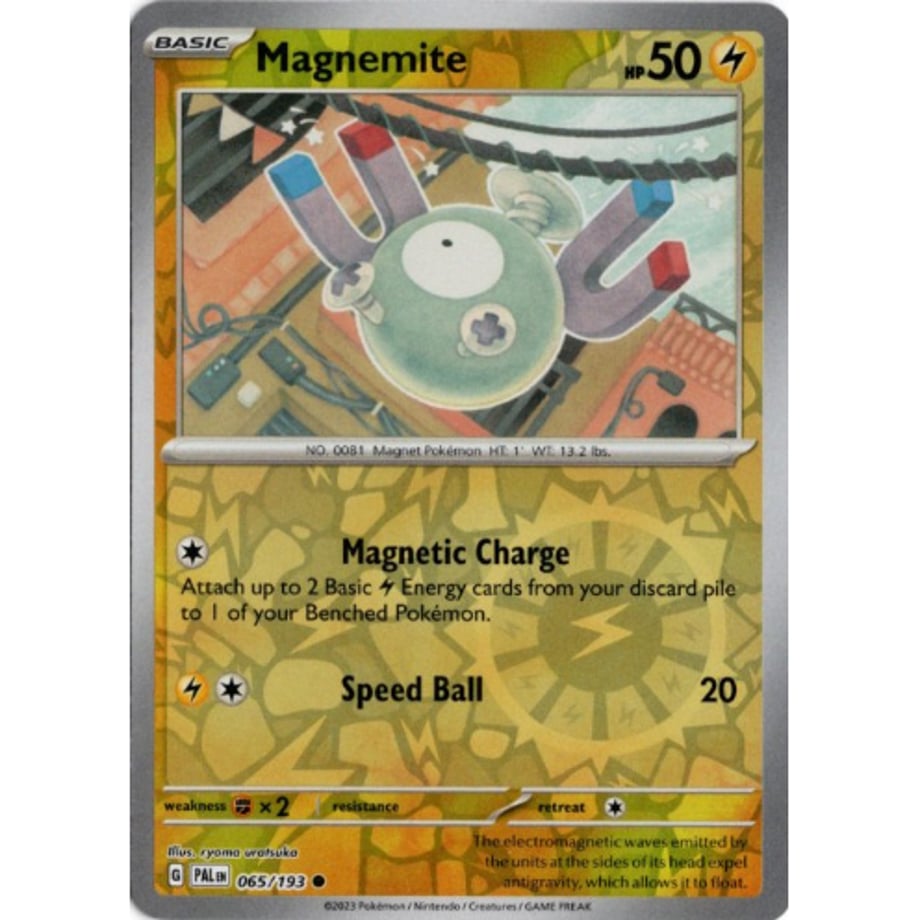 Coil [RivaHolo] / Magnemite - Paldea Evolved (065/193)