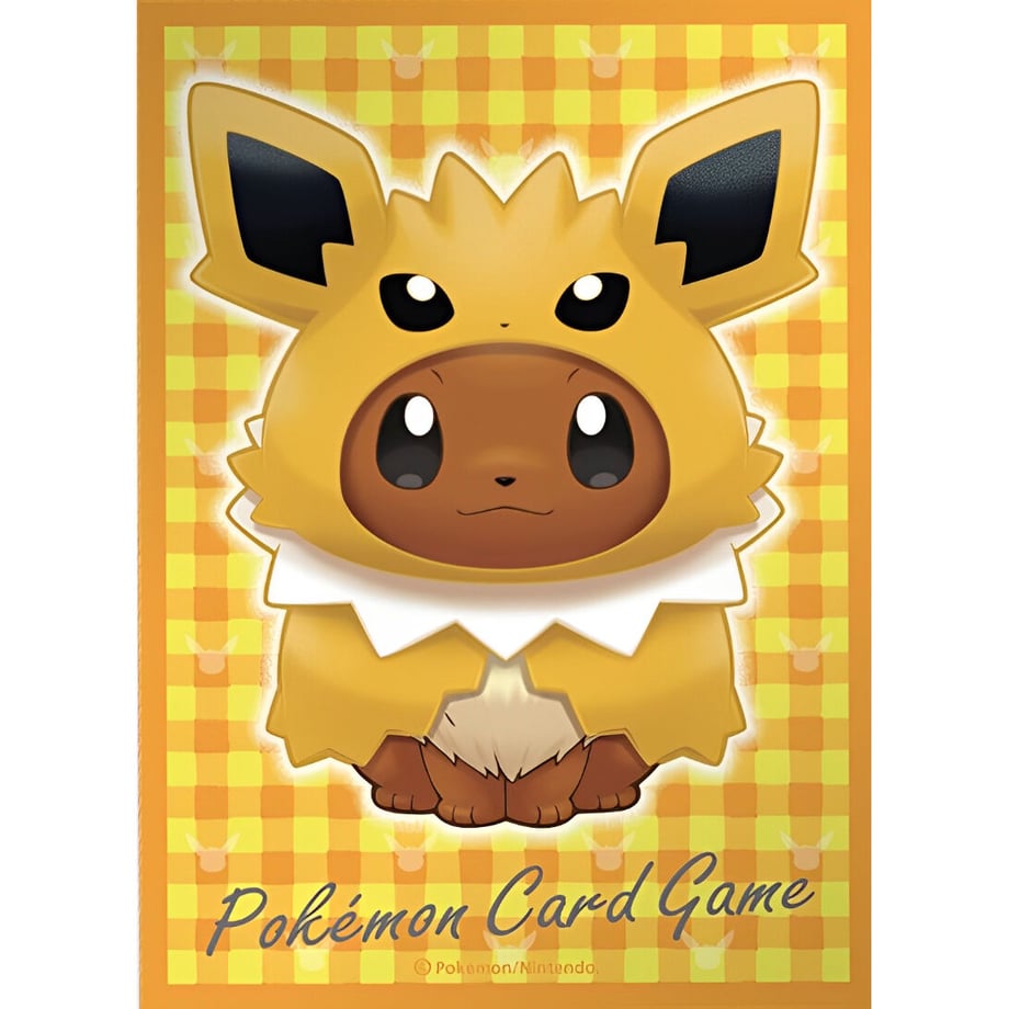 [Rose] Japanese Pokemon Center Exclusive Eevee Poncho Series Jolteon Sleeve (2017)