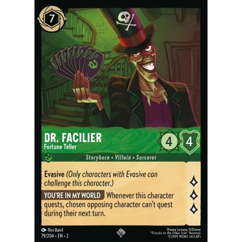 LORCANA Dr. Facilier (Fortune Teller) - 79/204-EN-2