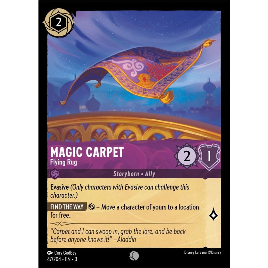 LORCANA Magic Carpet (Flying Rug) - 47/204-EN-3