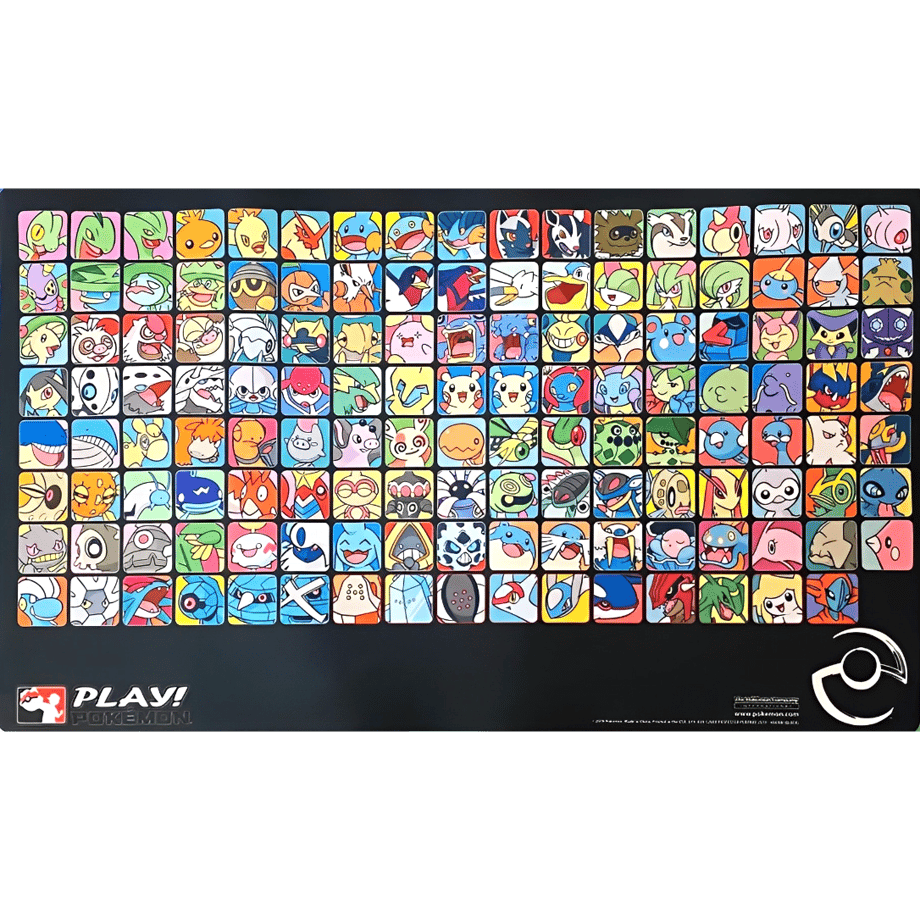 Pokemon Card 2019 Professor Program Hoenn (Black) Playmat