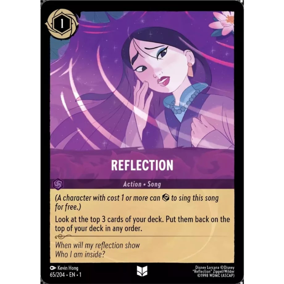 LORCANA Reflection [Uncommon] / Reflection - 65/204-EN-1