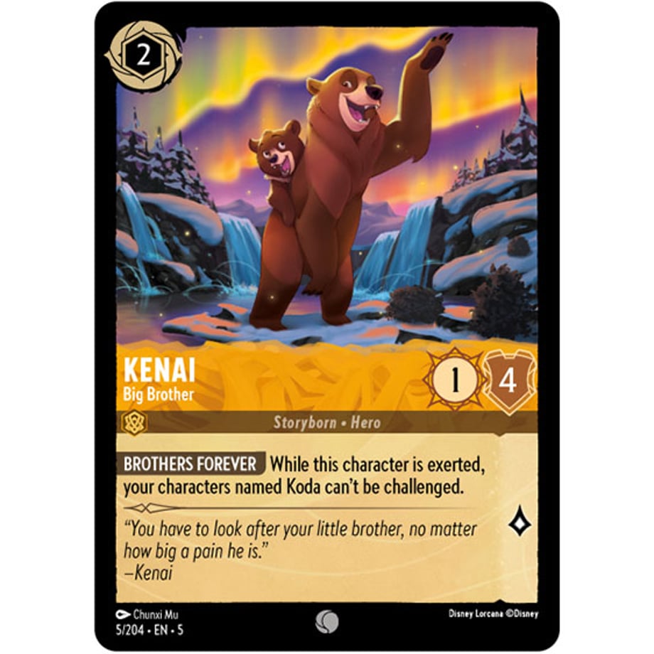 LORCANA Kenai [Common] / Kenai (Big Brother) - 5/204-EN-5