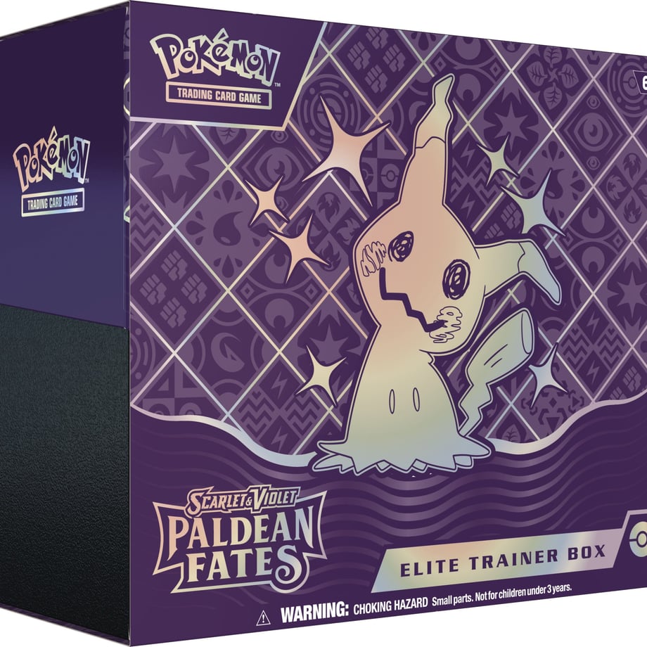 Pokemon Card Paldean Fates Elite Trainer Box [Mimikkyu]