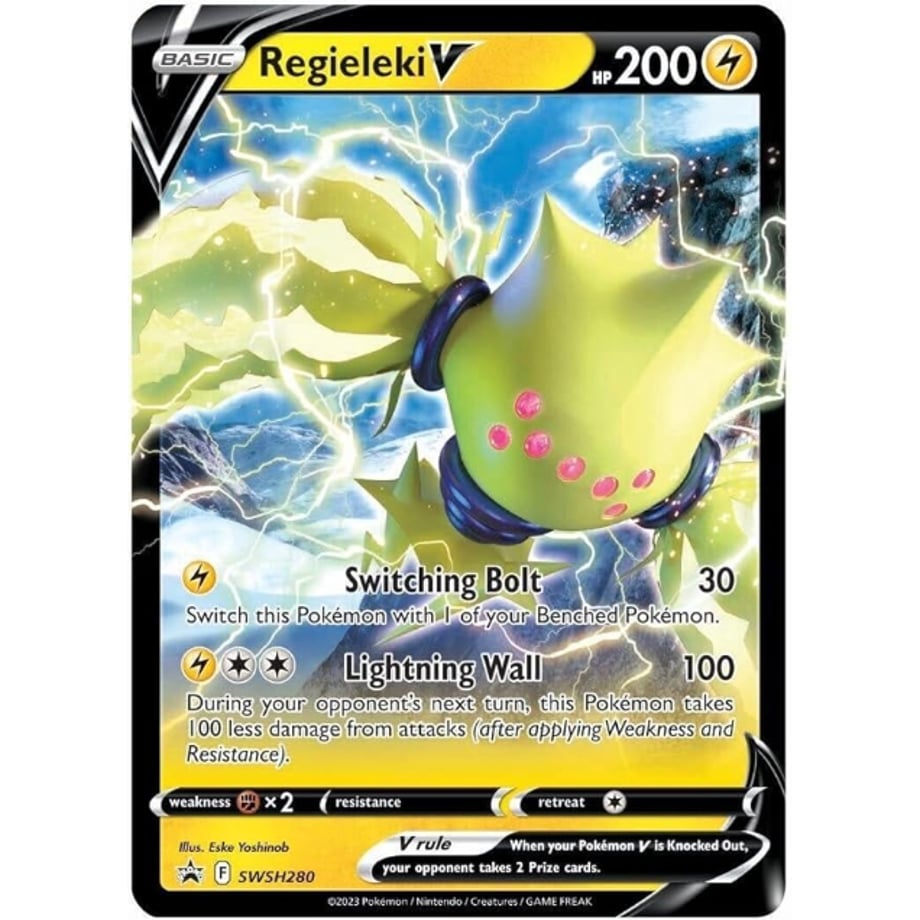 [Jumbo Card] Regieleki V SWSH280 [Regular Size (134mm x 187mm)]