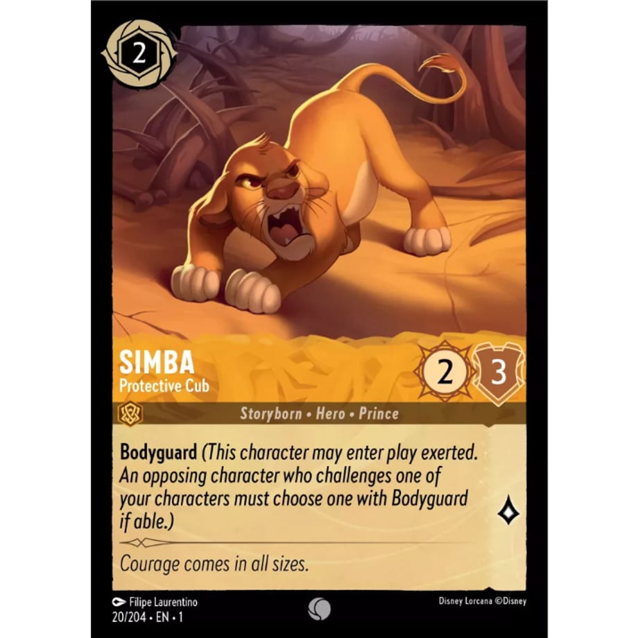 LORCANA Simba (Protective Cub) - 20/204-EN-1