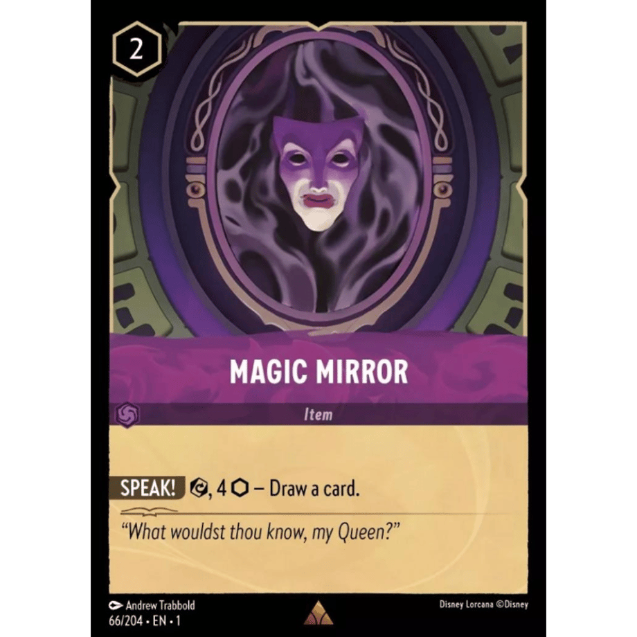 LORCANA Magic Mirror [Rare] /Magic Mirror - 66/204-EN-1