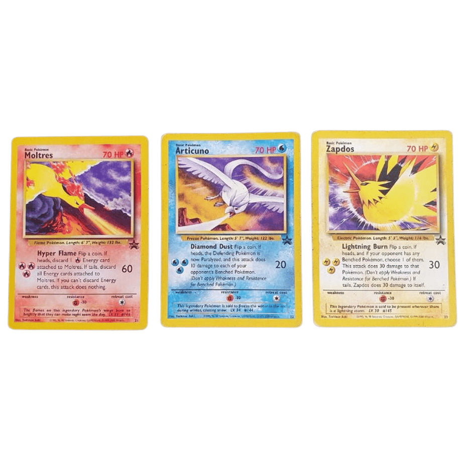 [Unopened Promo] Fire Thunder Freezer web version illustration [Set of 3]