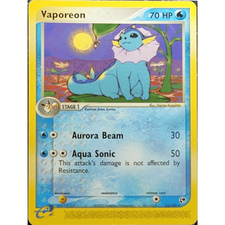 Vaporeon - Sandstorm (25/100)