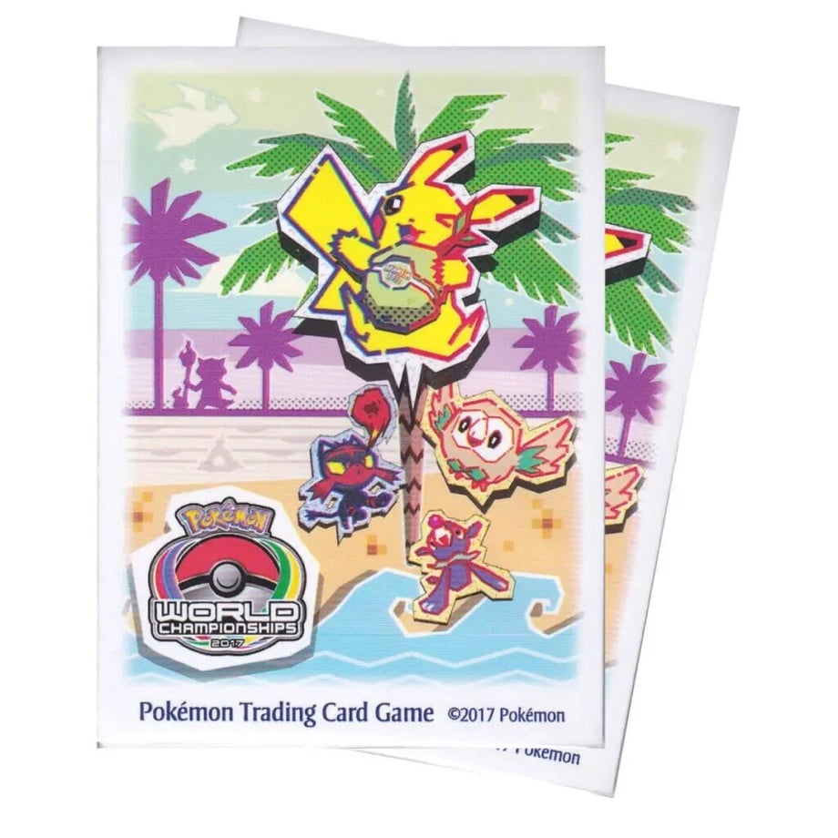 Pokemon Card WCS2017 Anaheim California (Player Design) Sleeves (65 Cards)