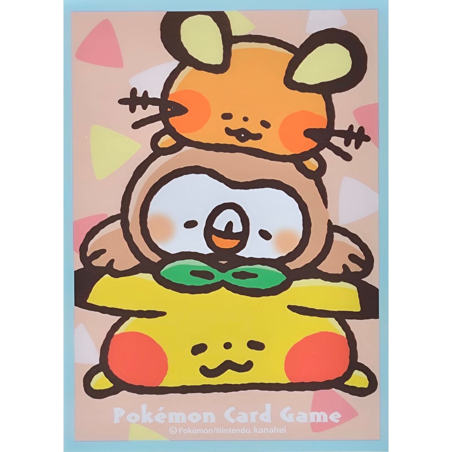 [Rose] Japanese Pokemon Center Exclusive Pokemon Yurutto Gude Tower Sleeve (2017)