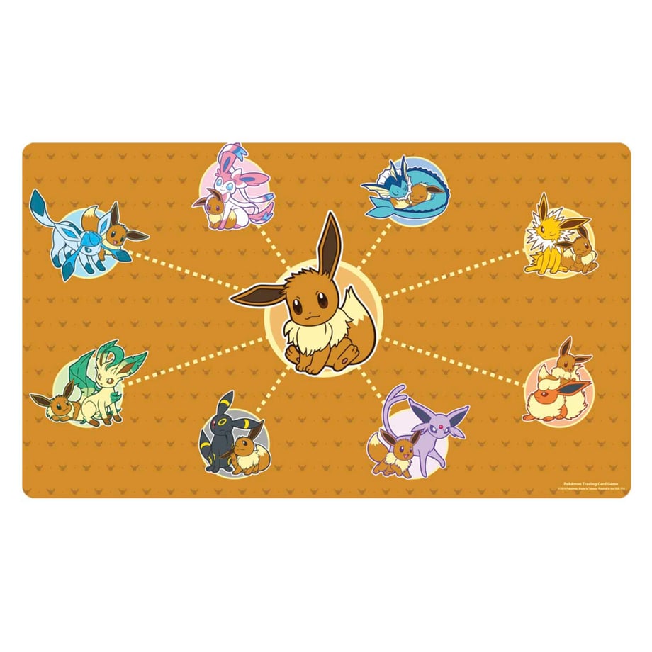 Pokemon Card Eevee Friends Playmat