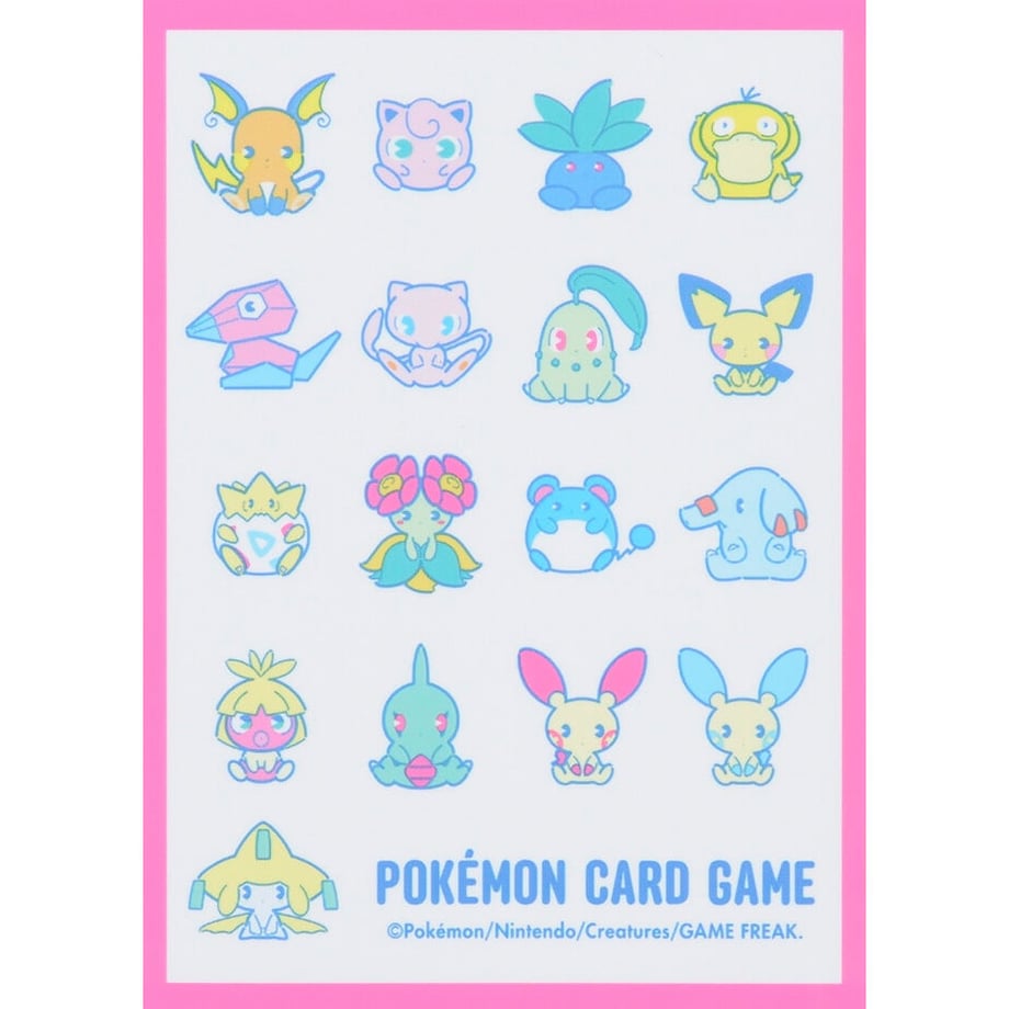 [Rose] Japanese version Pokemon Center exclusive Psycho Soda Refresh all-over pattern (2022)