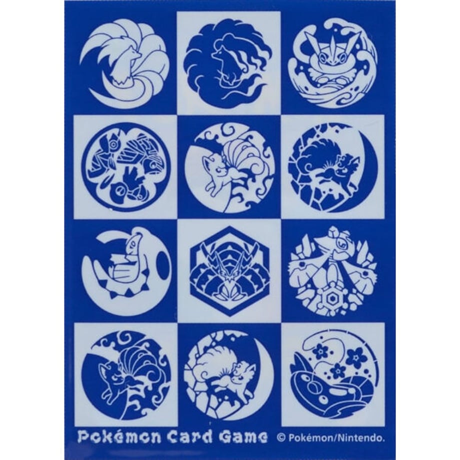 [Rose] Japanese version Poke Center exclusive 100 Poke Night Parade Pokemon Sleeve (2018)