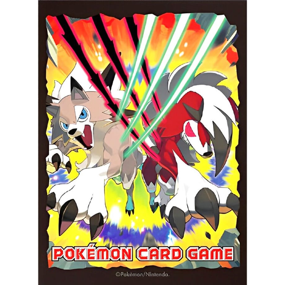 [Rose] Japanese Lycanroc Sleeve (2017)