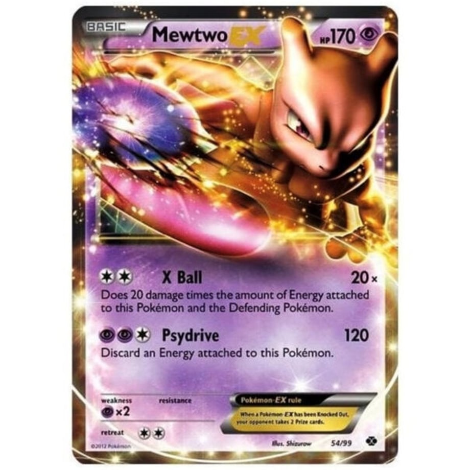 [Jumbo Card] Mewtwo EX 54/99 [Extra Large Size (146mm x 203mm)]