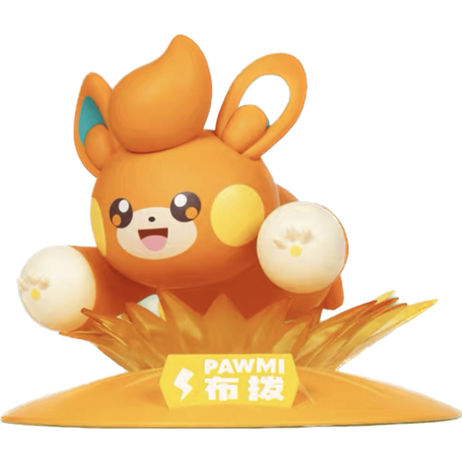 [The outer box may be crushed] China exclusive Pokemon x Funism palm-sized figure [Pamo]