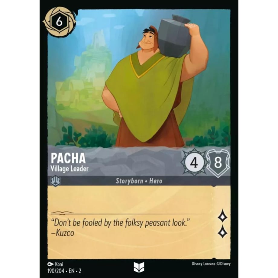 LORCANA Pacha (Village Leader) - 190/204-EN-2