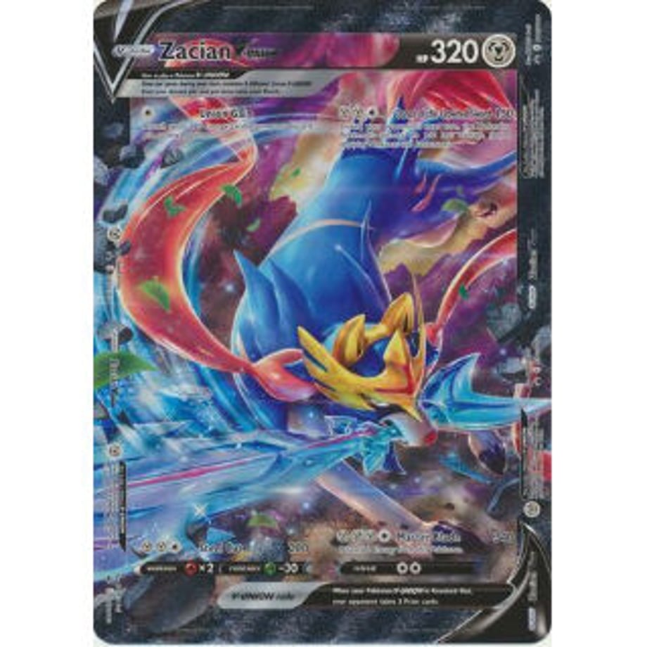 [Jumbo Card] Zacian VUNION SWSH164 [Regular Size (134mm x 187mm)]