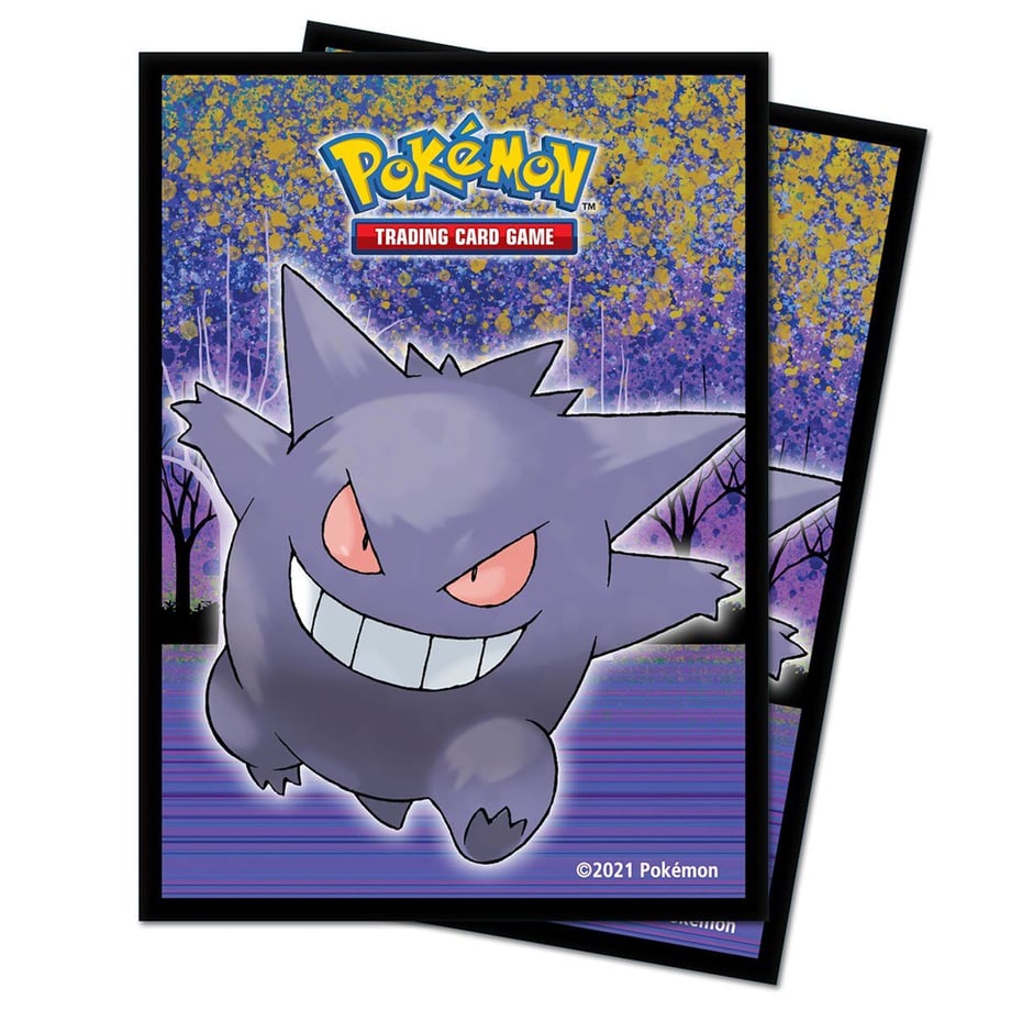 Pokemon Card Ultra Pro Gallery Series Haunted Hollow Card Sleeves (65 cards) [Gengar]