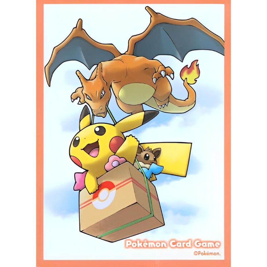 [Rose] Japanese Edition March-June 2020 Pokemon Card Regular Delivery Sleeves (2020) [Charizard &amp; Pikachu]