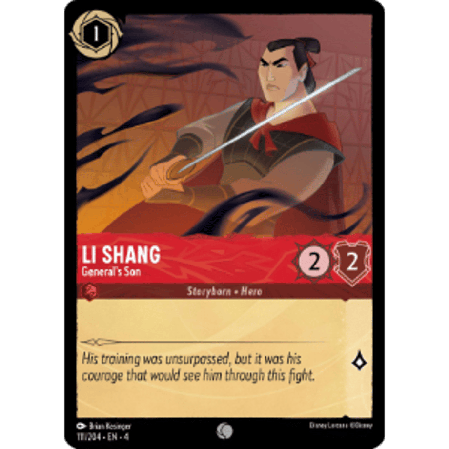 LORCANA Li Shang (General's Son) - 111/204-EN-4