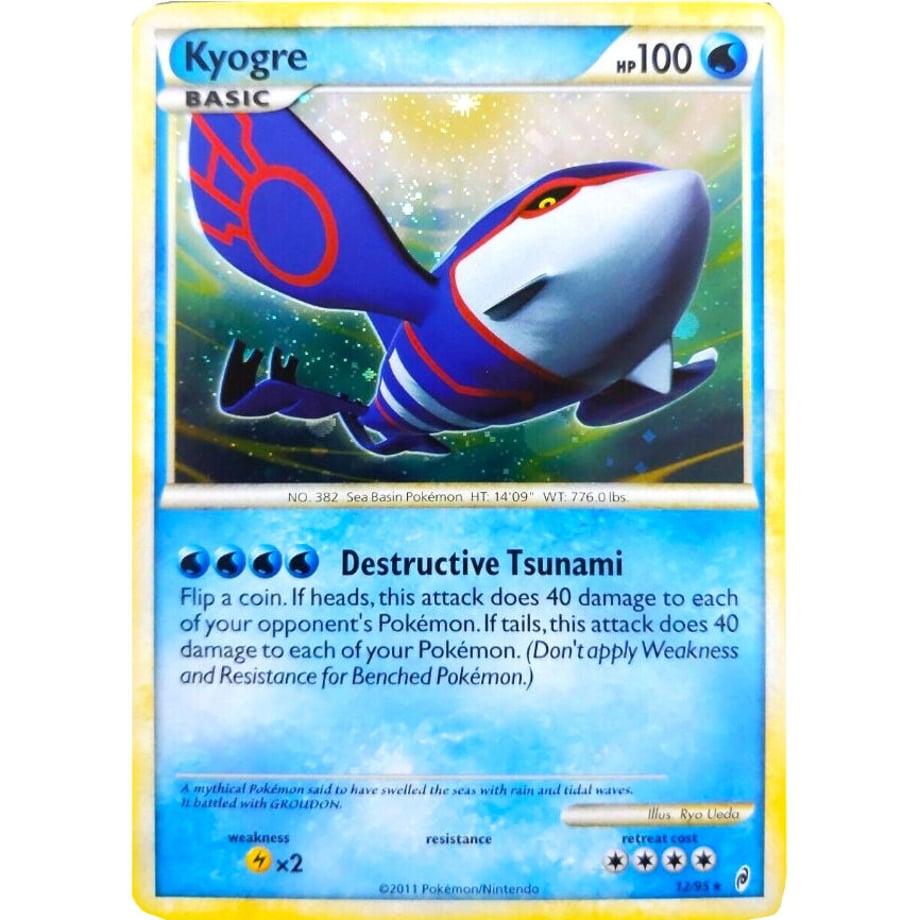 Kyogre [Overseas exclusive design] / Kyogre - Call of Legends (12/95)