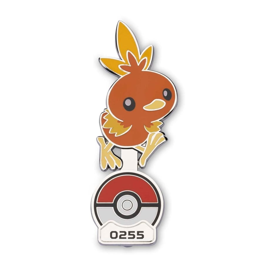 Pokemon Center Exclusive Torchic Standing Pin