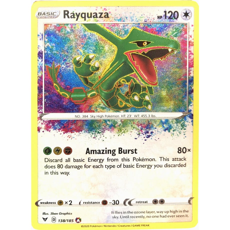 Rayquaza【A】 / Rayquaza - Vivid Voltage (138/185)