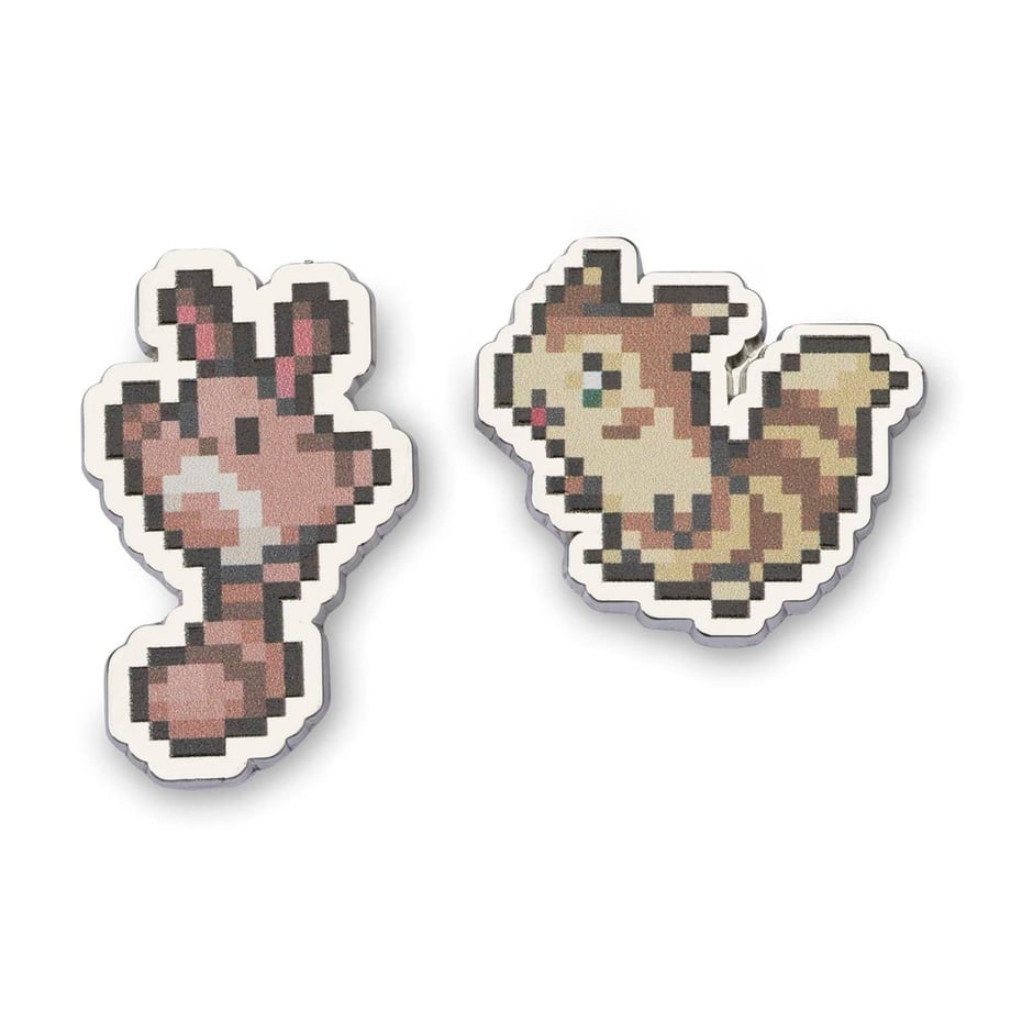 Pokémon Center Exclusive Oshawott/Oshawott Pixel Pin